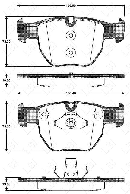 Front Disc Rotors+ Brake Pads for Range Rover Vogue L322 4.4L 2002-2005 344mm