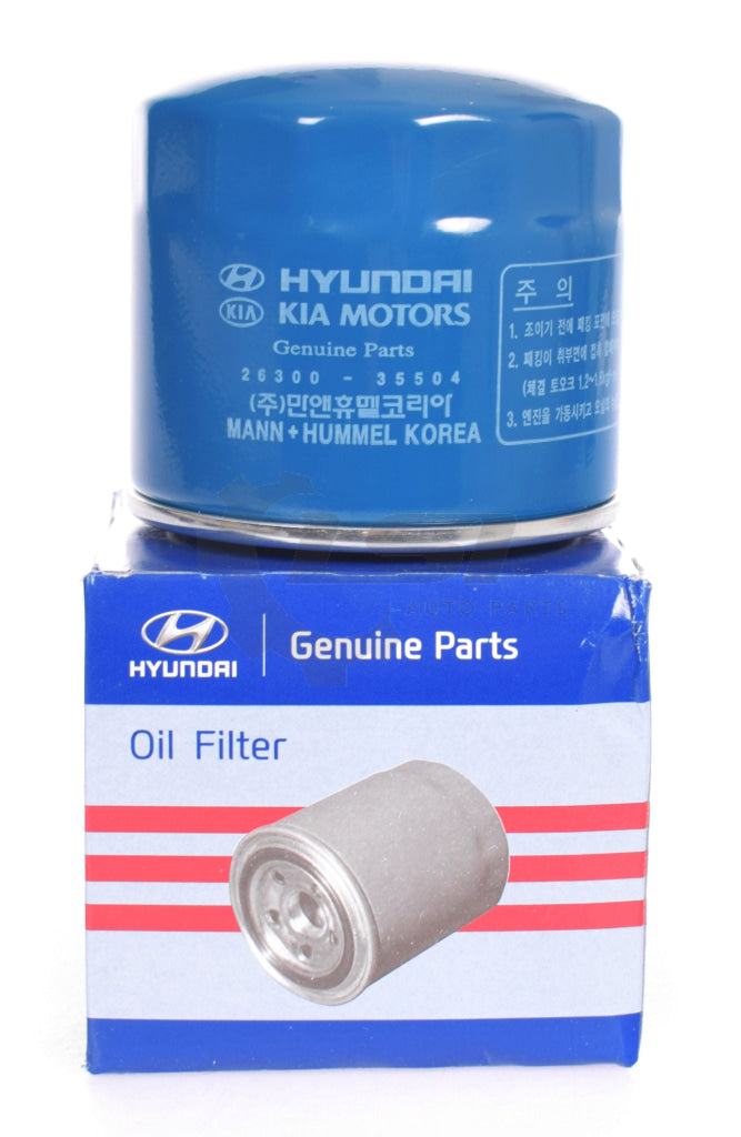 1 X Genuine Kia / Hyundai Oil Filter X-Ref: Z79A