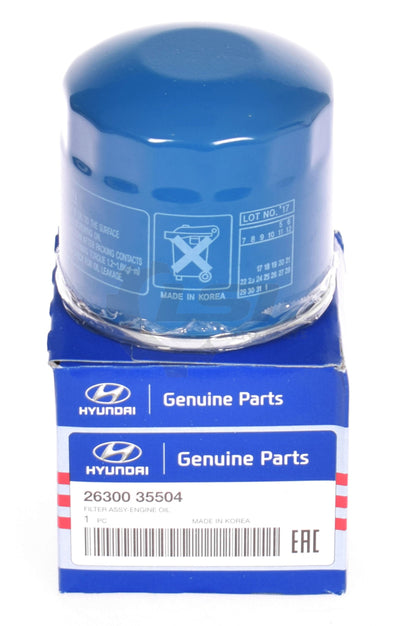 1 X Genuine Kia / Hyundai Oil Filter X-Ref: Z79A