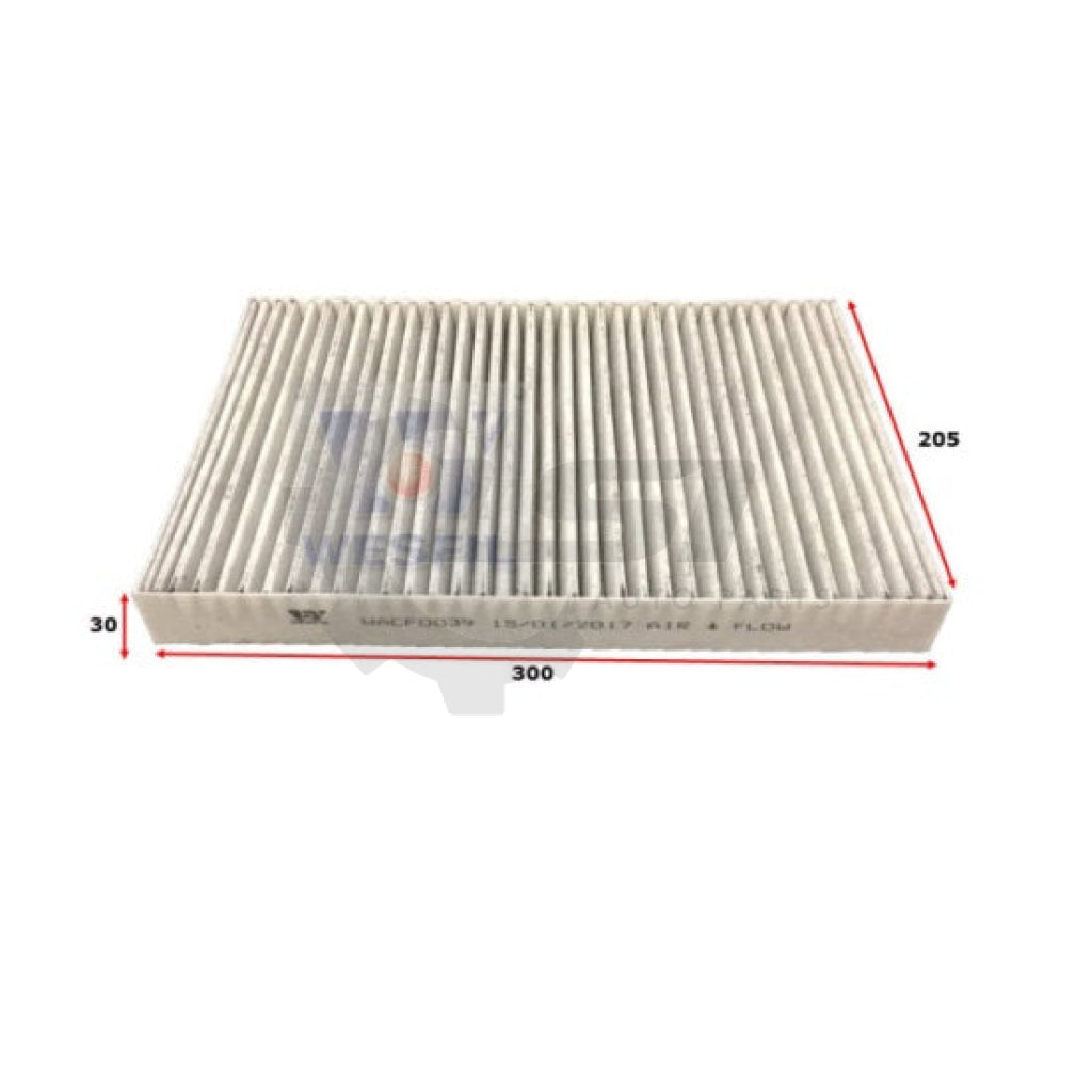 1 X Wesfil Cabin Air Pollen Filter Wacf0039