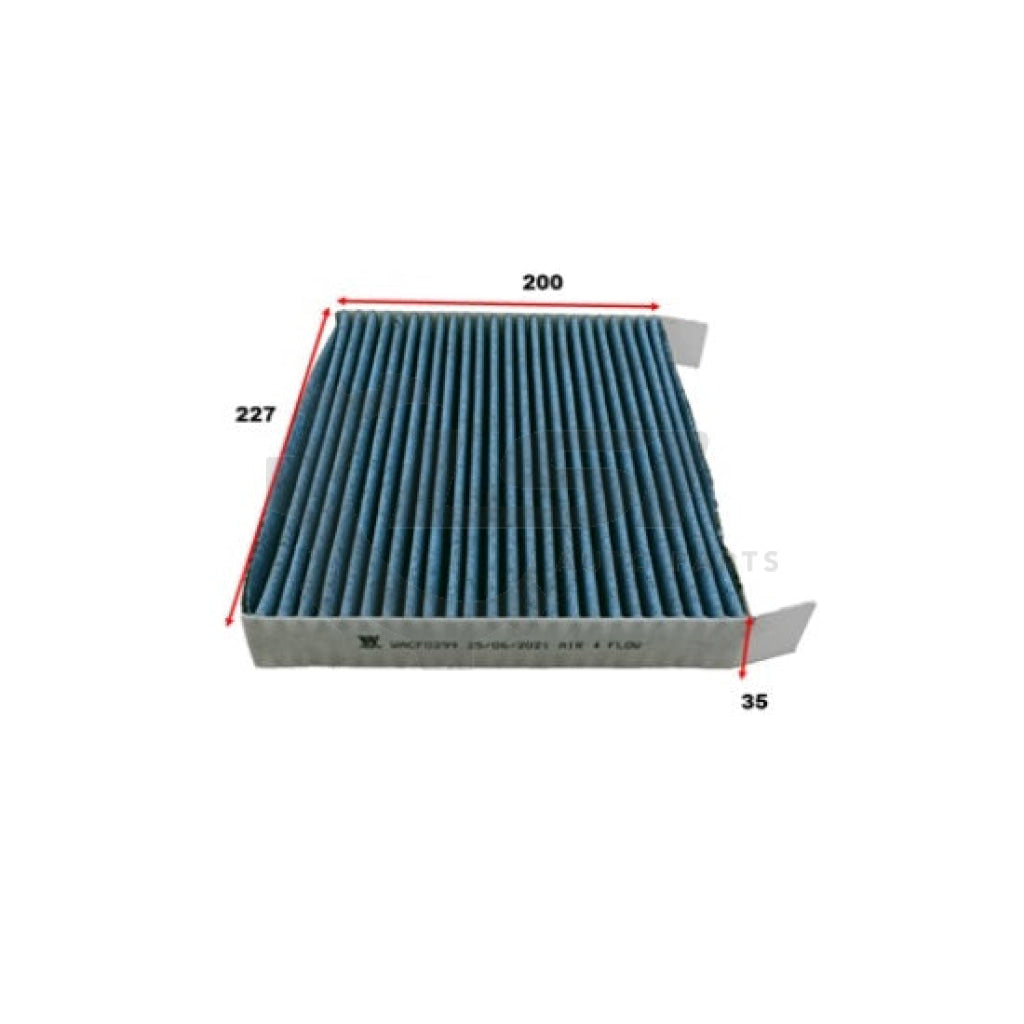 1 X Wesfil Cabin Air Pollen Filter Wacf0299