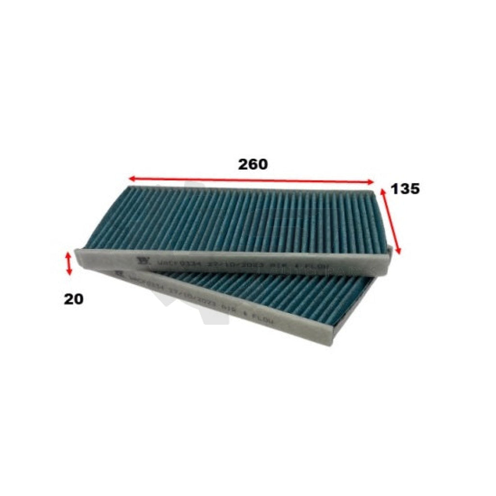 1 X Wesfil Cabin Air Pollen Filter Wacf0334