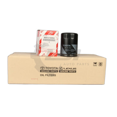 10 X Genuine Toyota Filter 90915-Yzzd4 For Hilux Landcruiser And Prado V6 V8 Oil