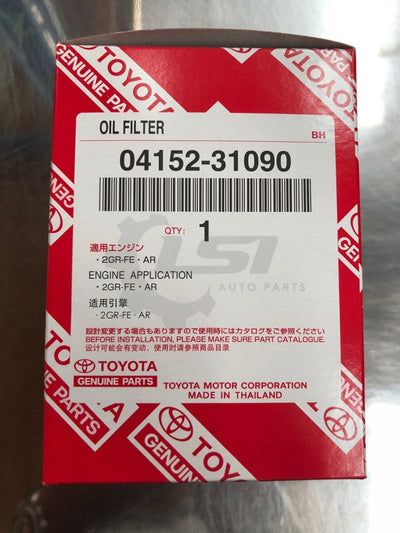 10 X Genuine Toyota Oil Filters 04152-31090 For Camry Aurion Kluger Rav4 Tarago Lexus Rx350 Is300H