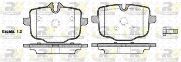 RoadHouse Brake Pads Rear BMW