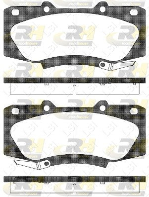 Front Bendix Heavy Duty Brake Pad + Rotor for HILUX 4WD KUN26 01/2012-09/2015