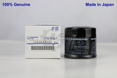 1X Genuine Subaru Oil Filter 15208 Aa100 Ryco X-Ref:z436