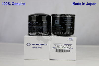 2X Genuine Subaru Oil Filter 15208 Aa031