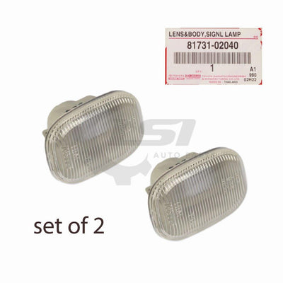 2X Genuine Toyota Hilux Kun36 Kun35 Kun26 Kun25 Side Turn Repeater Signal Lamp Light