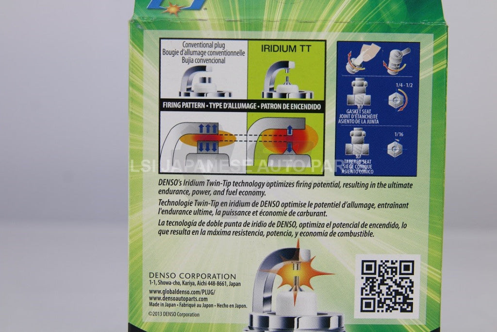 4 X Denso Iridium Spark Plugs Ikh16Tt Spark Plugs