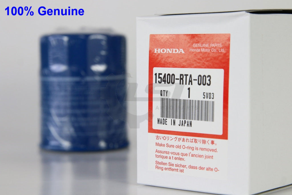 5 X Genuine Honda Oil Filters Filter