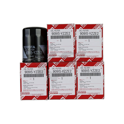 5 X Toyota Genuine Oil Filter 90915-Yzze2 Aus Ref: Z432 Camry Rav4 Tarago Rukus