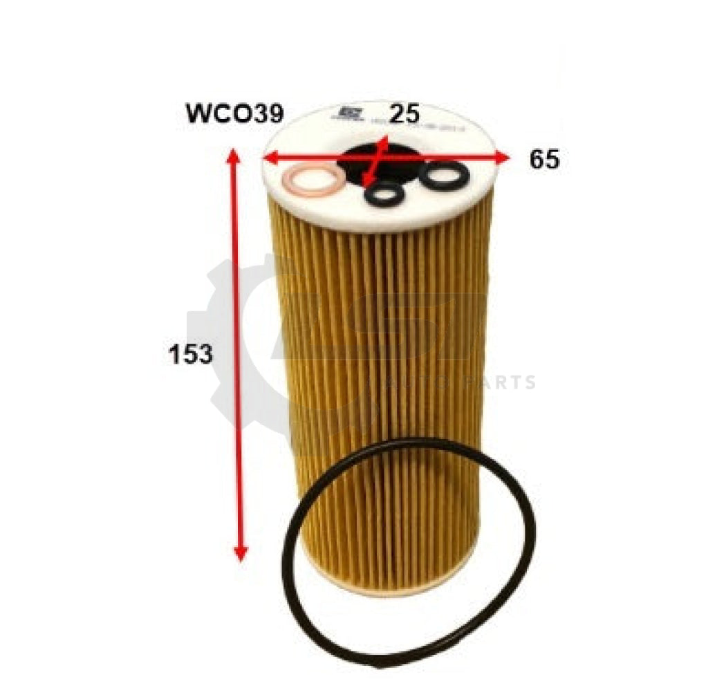 5 x Wesfil Oil Filters WCO39 Oil Filter