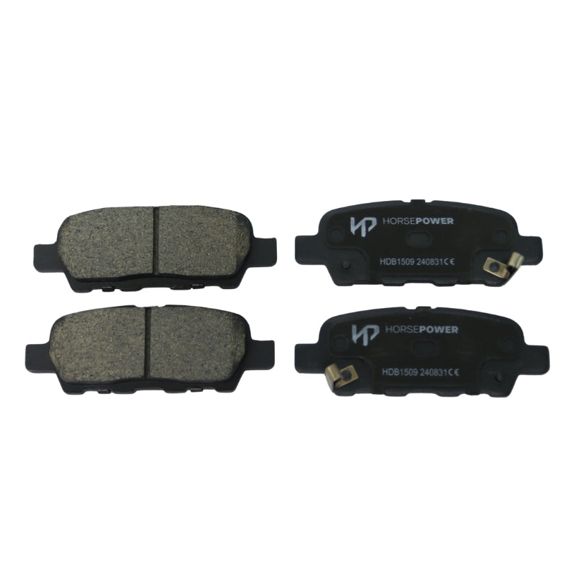 Front and Rear Brake Pads and Disc Rotors Set for Nissan 350Z Z33 05-07 Standard