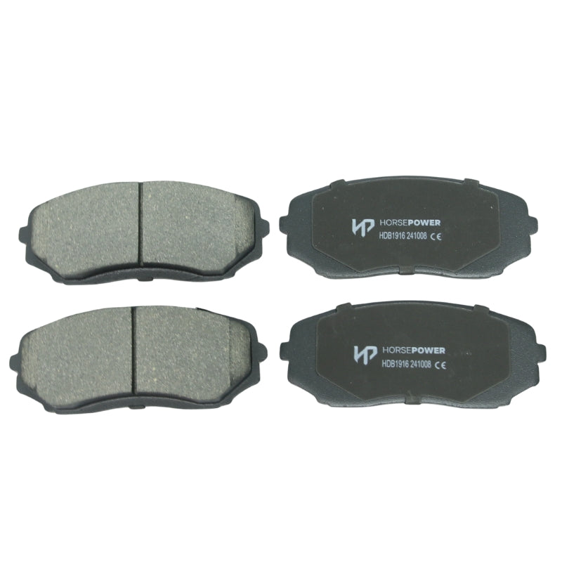 Front Disc Rotors and Brake Pads for Mitsubishi Triton KL1 2.4L 2018-2023 Twin Piston