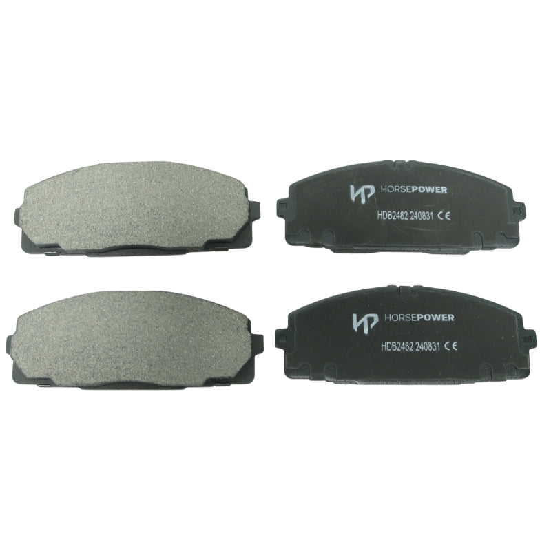 Front Disc Rotors and Brake Pads for Toyota Hiace KZH106 3.0L 08/1993-07/2004