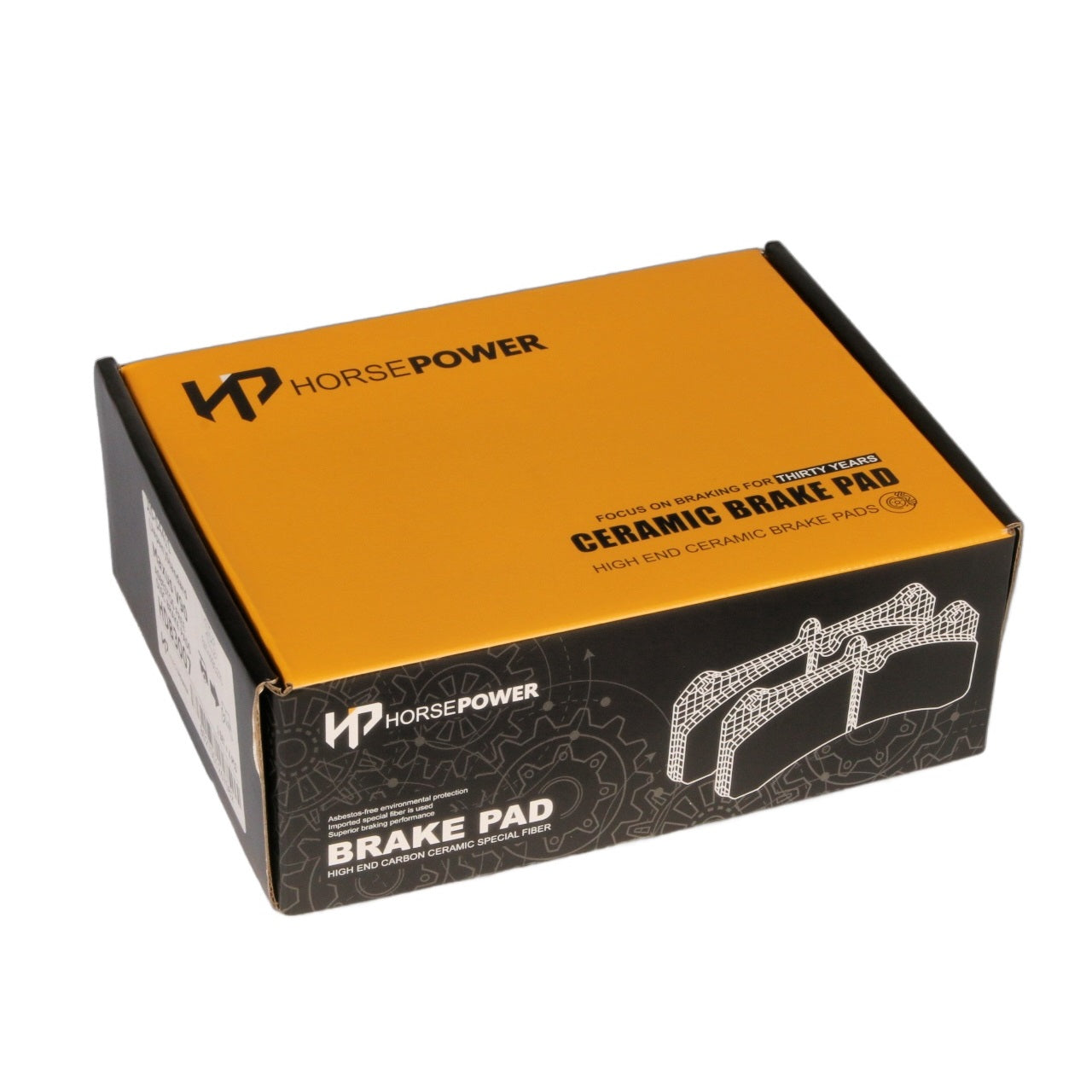 Rear Ceramic Brake Pads set for LDV Deliver 7 2.0L 2024 - on