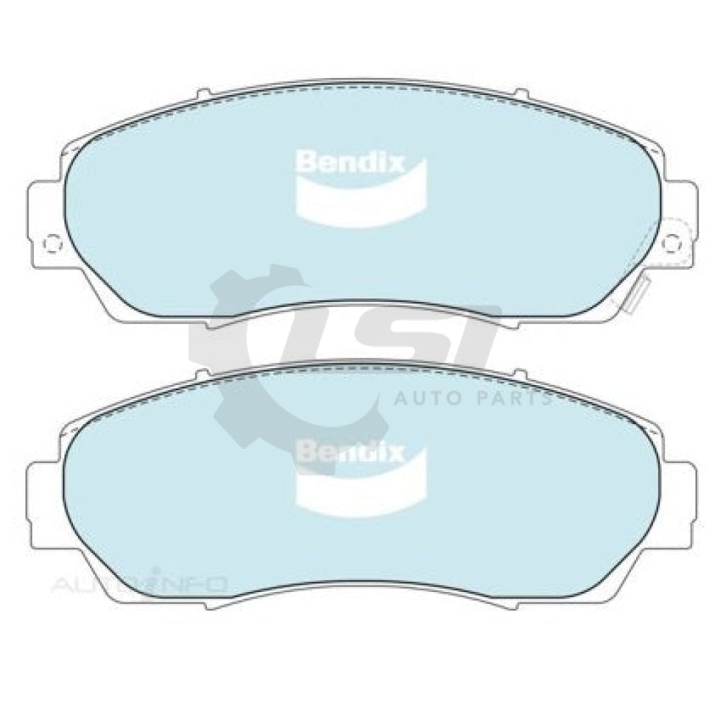 Bendix Brake Pads And Front Disc Rotors For Great Wall X200 11-16 296Mm Kit