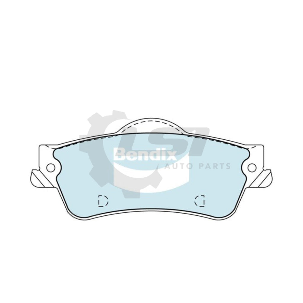 Bendix Front and Rear Brake Pads for Holden Commodore VE VF V6 V8 DB1765GCT DB1766GCT Brake Pads