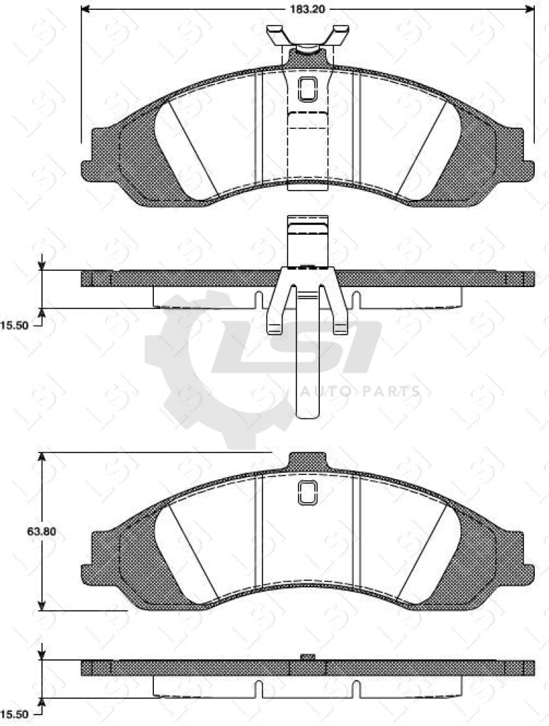 Front Bendix Brake Pads And Disc Rotors For Holden Crewman Vy Vz S Ss 2Wd 03- Kit