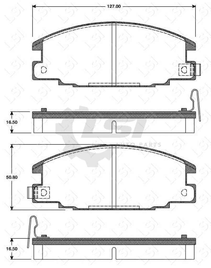 Front Brake Pads And Disc Rotors Set For Holden Rodeo Tf 2.8 1990-2003 Kit