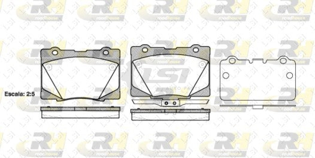 Front Brake Pads And Disc Rotors Set For Honda Legend Kb 3.5L 3.7L 2006-2015 Kit