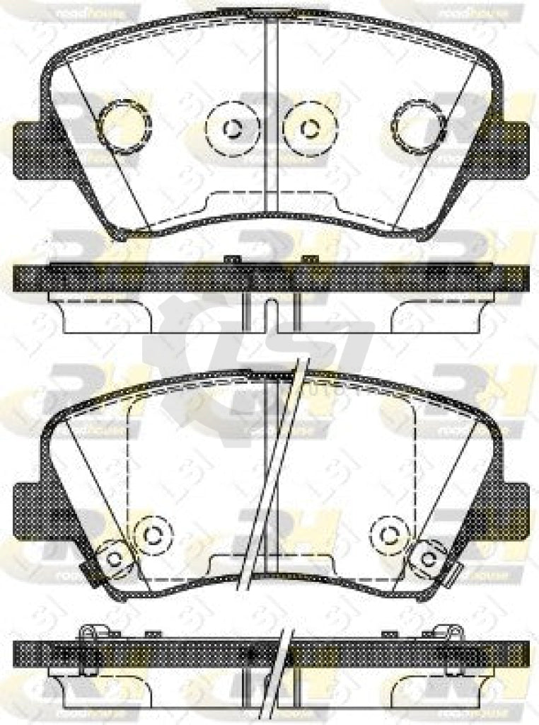 Front Brake Pads And Disc Rotors Set For Hyundai Veloster Fs Non Turbo 2012-2018 Kit
