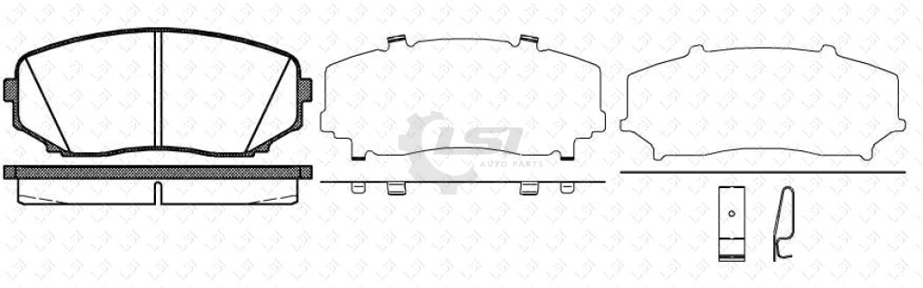 Front Brake Pads And Disc Rotors Set For Mazda Cx9 Tb 3.5 3.7 V6 2007-2016 Kit