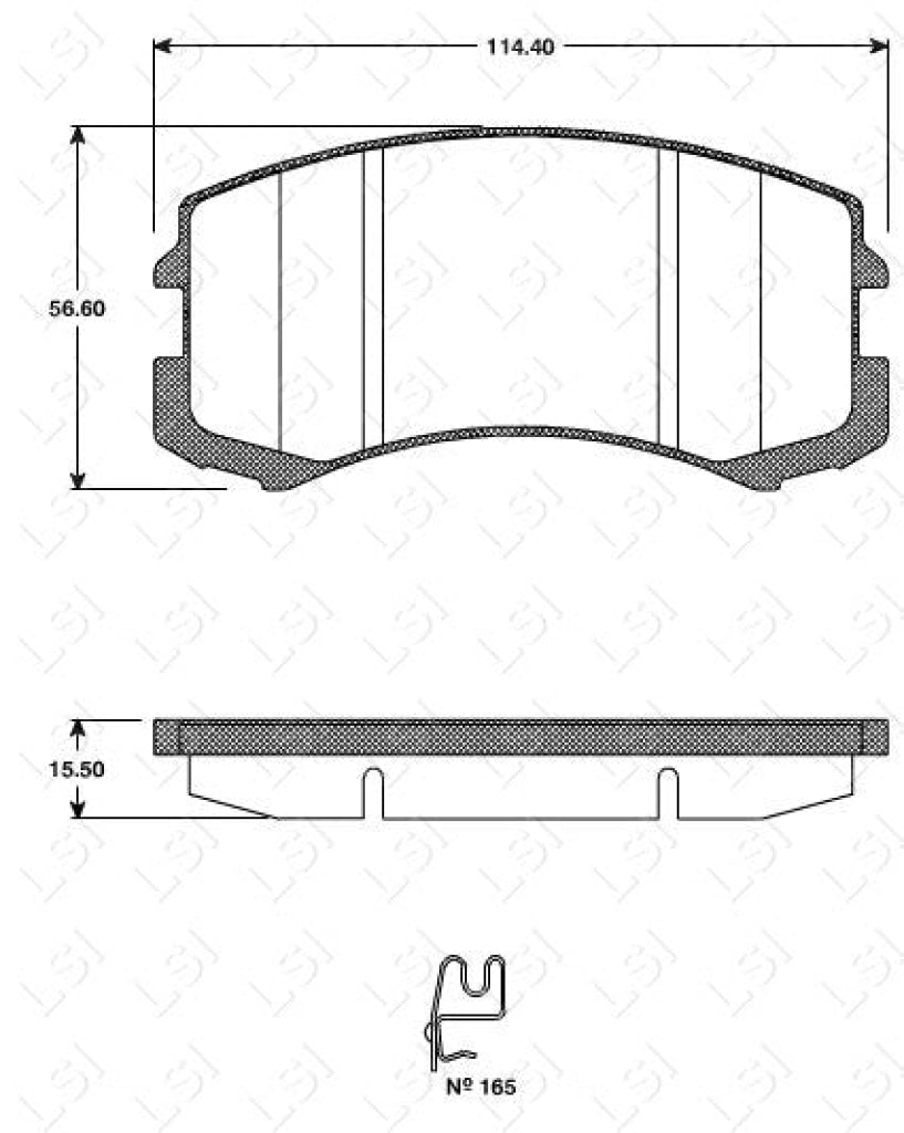 Front Brake Pads And Disc Rotors Set For Mitsubishi Colt Rg Vr-X 1.5L 2006 - Kit