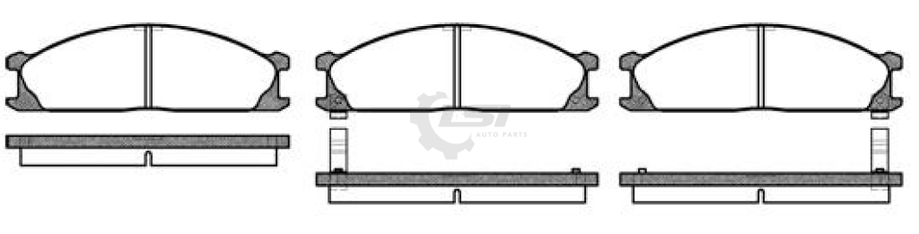 Front Brake Pads And Rotors Set For Nissan Navara D21 2Wd & V6 4Wd 92-97 Disc Kit
