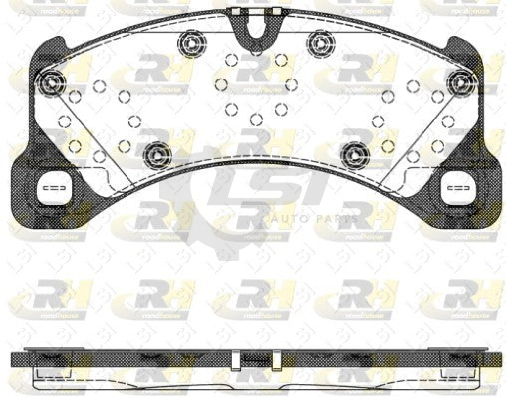 Front European Brake Pads And Disc Rotors For Porsche Cayenne 92A 2013- Kit