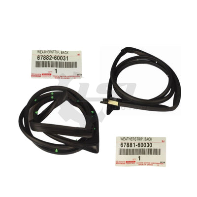 Genuine LandCruiser 78 76 70 79 Series RH & LH Back Barn Door Weatherstrip Seal Weatherstrip Seal