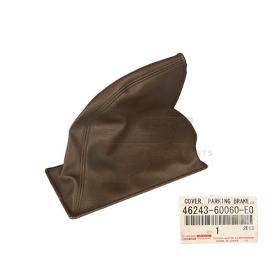 Genuine Landcruiser 78 76 75 Series Vdj Hzj Fzj Brown Handbrake Lever Boot Cover