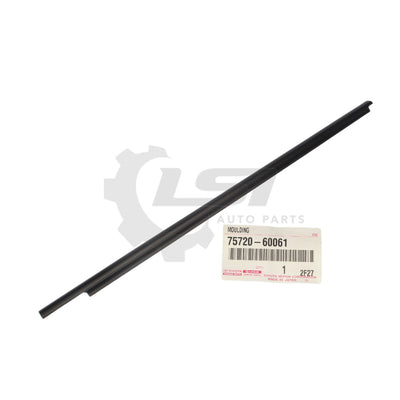 Genuine Toyota Landcruiser 100 Series Hdj Lh Front Door Weatherstrip Moulding