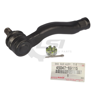 Genuine Toyota Landcruiser 100 Series Uzj Hdj Lh Left Steering Tie Rod End
