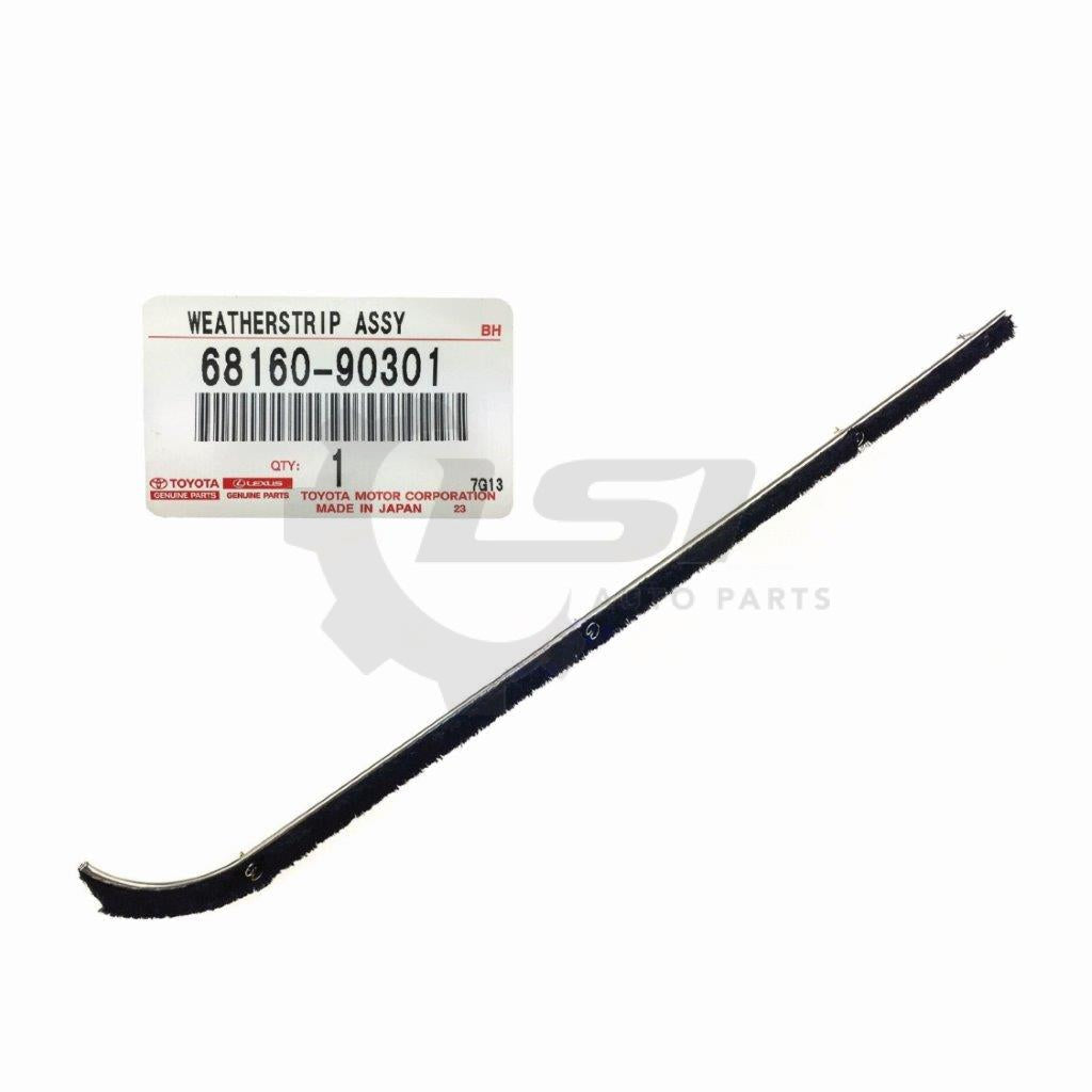 Genuine Toyota Landcruiser 40 Series Fj Bj Front Rh Door Glass Inner Rubber Seal Weatherstrip