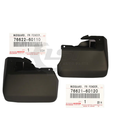 Genuine Toyota Landcruiser 70 Series Gxl Vdj76 Vdj79 Front Mudflap Kit Mudguard