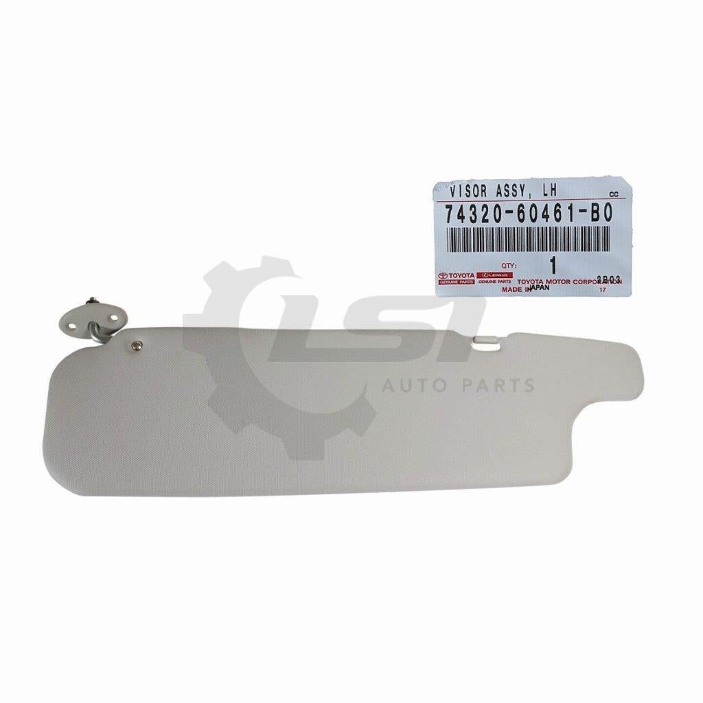 Genuine Toyota Landcruiser 70 Series Lh Sun Visor Hzj78 Hzj79 Hdj78 Hdj79 Grey