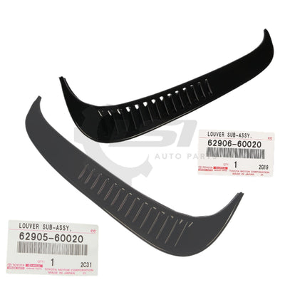 Genuine Toyota Landcruiser 80 Series Rear Slide Vent Window Louvre Right Left Windows