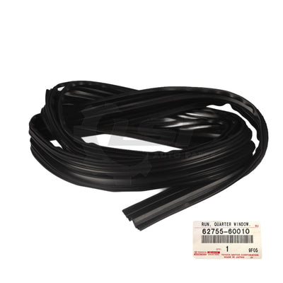 Genuine Toyota Landcruiser Hdj80 Fzj80 Fj80 Rear Rh 1/4 Window Run Rubber Seal Seal