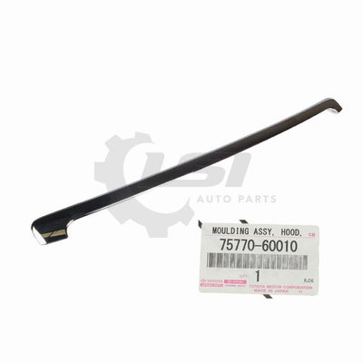 Genuine Toyota Landcruiser Prado 150 Series Front Grill Bonnet Mould Hood Chrome Moulding