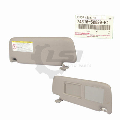 Genuine Toyota Prado 120 Series Trj Rzj Lj Kzj Kdj Grj Right Rh Sun Visor