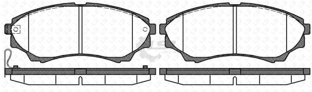 Heavy Duty Front Brake Pads And Rotors Set For Mazda B-Series 2Wd B4000 2003 - Disc Kit