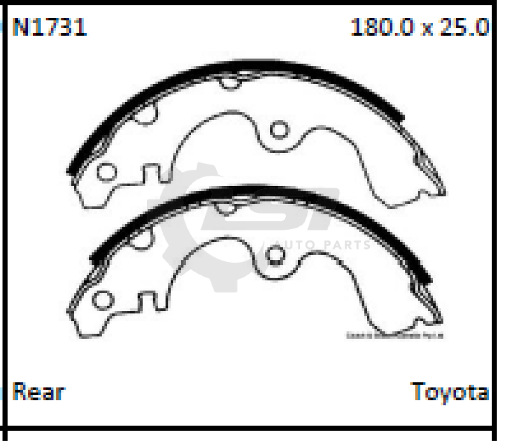 Horse Power Brake Shoes