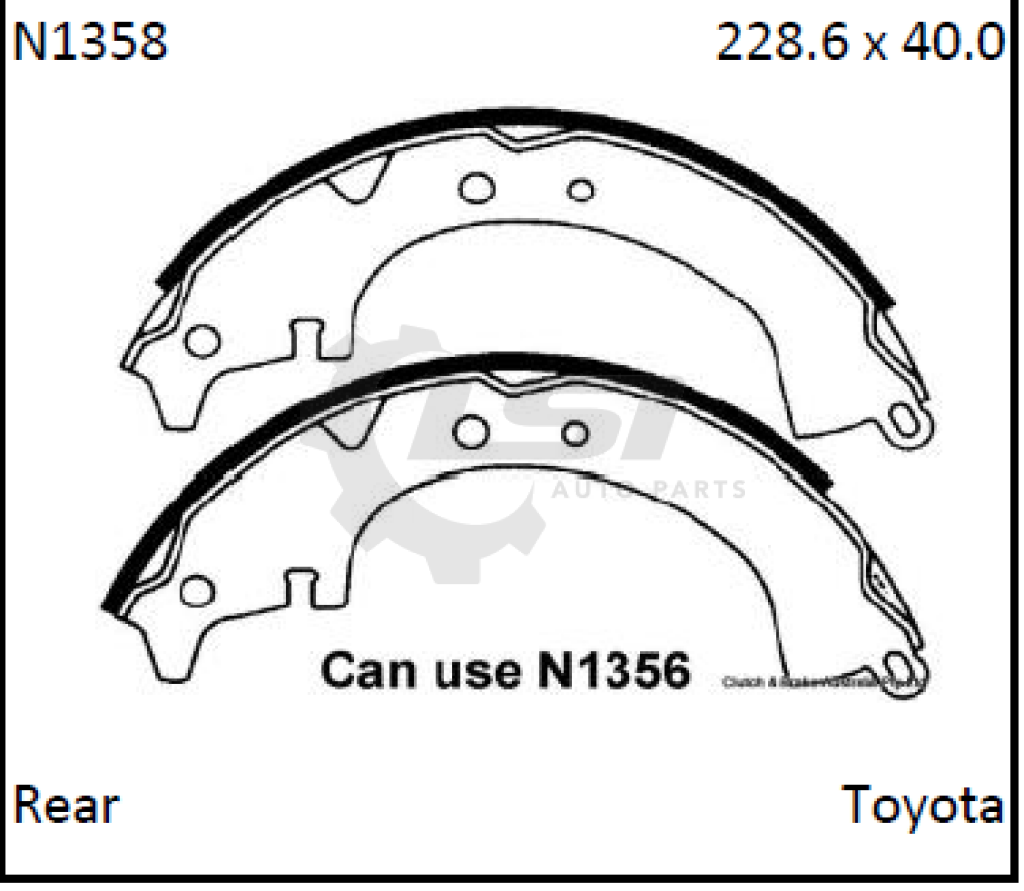 Horse Power Brake Shoes