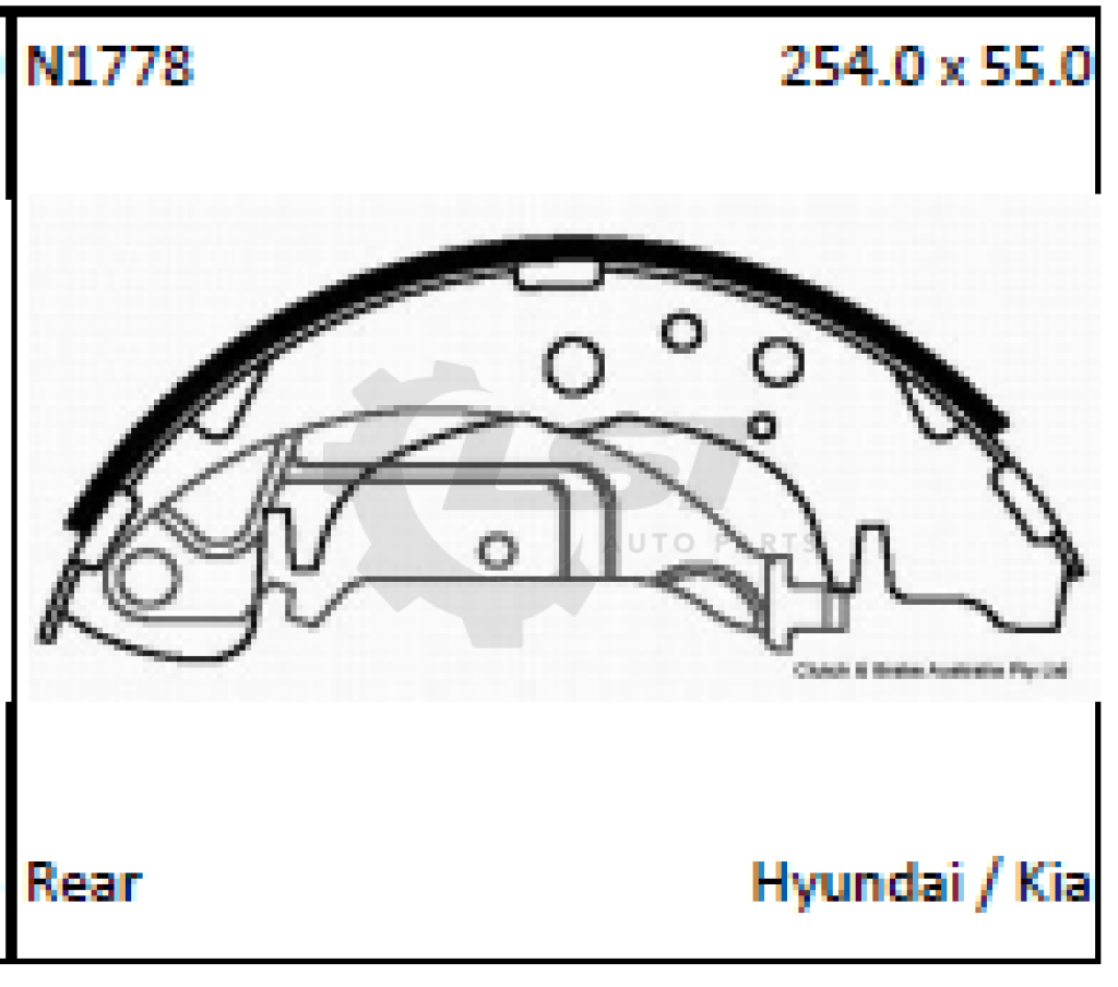 Horse Power Brake Shoes