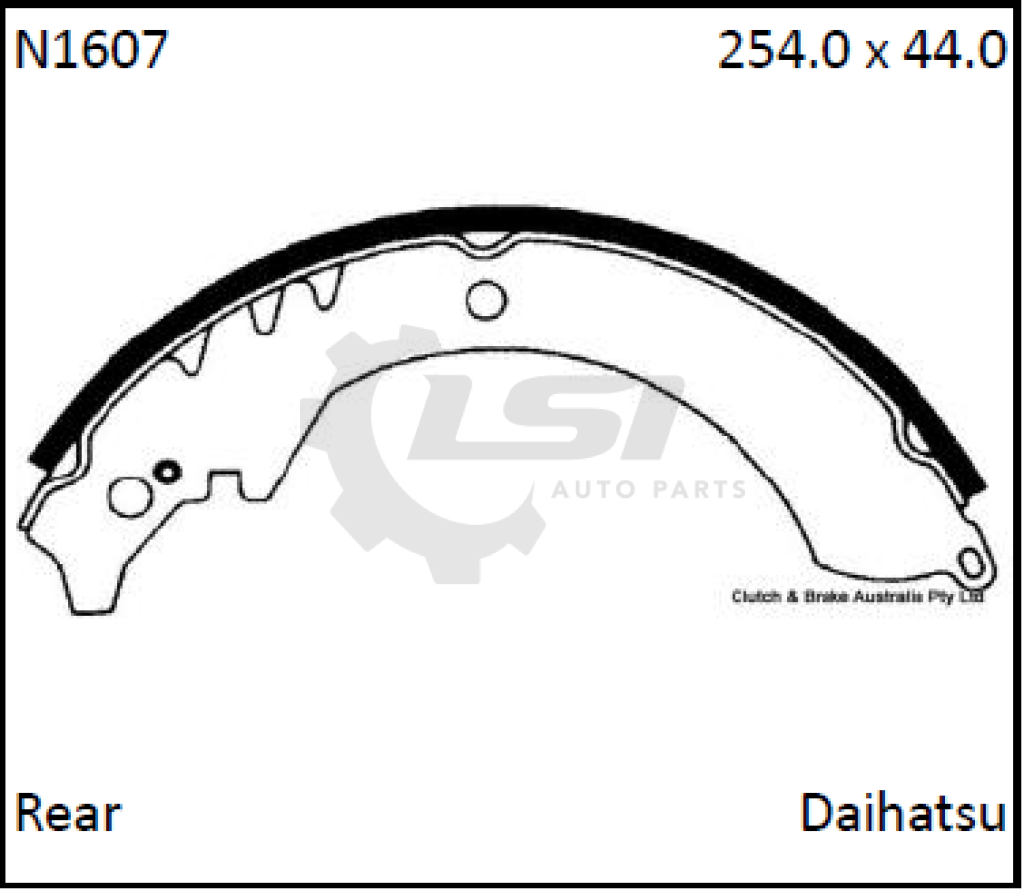 Horse Power Brake Shoes