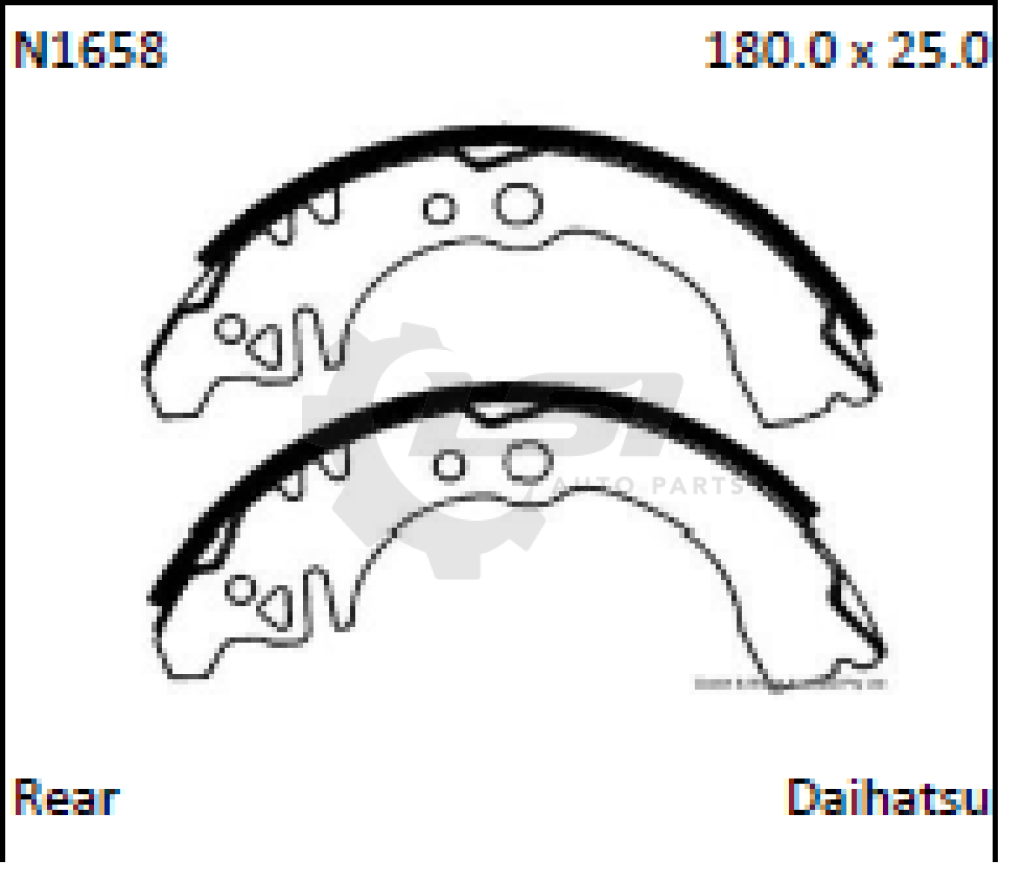 Horse Power Brake Shoes