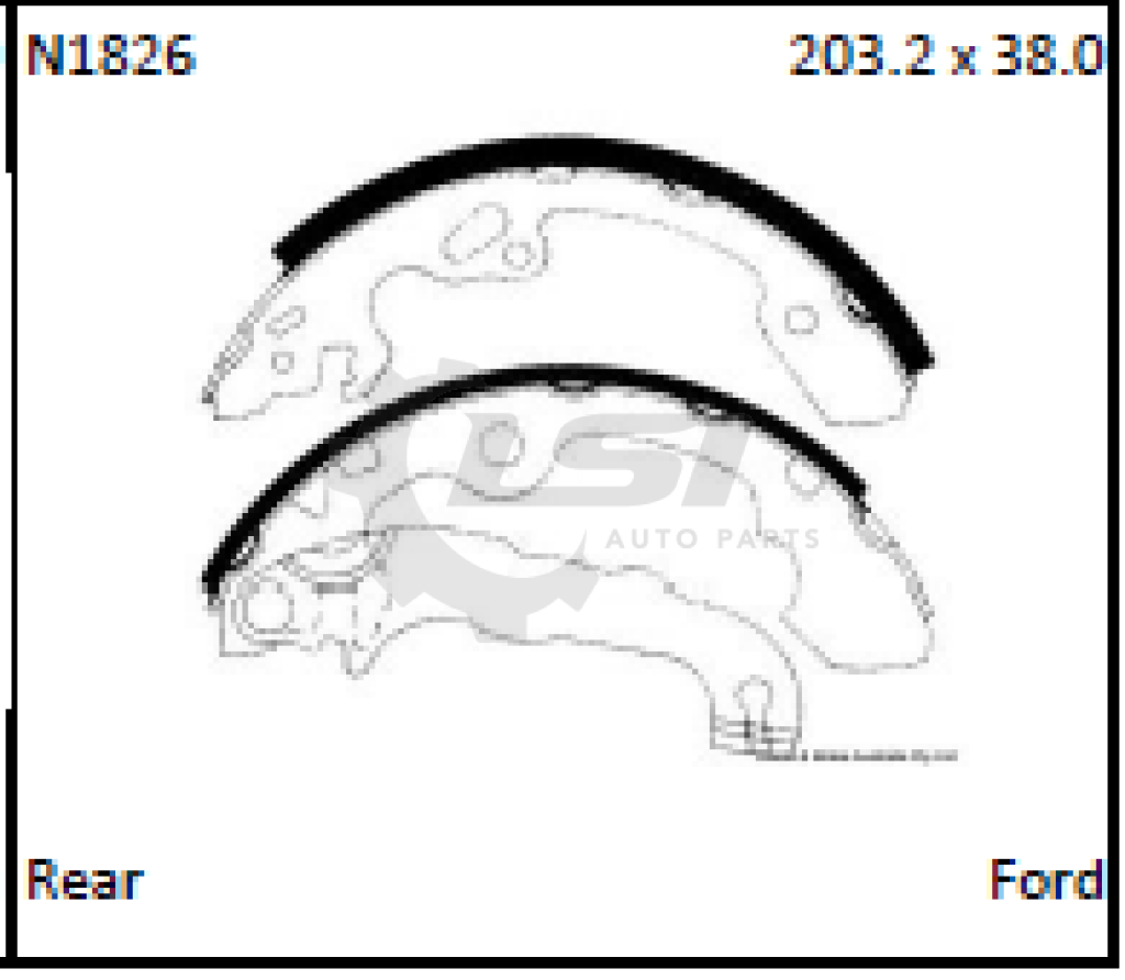 Horse Power Brake Shoes