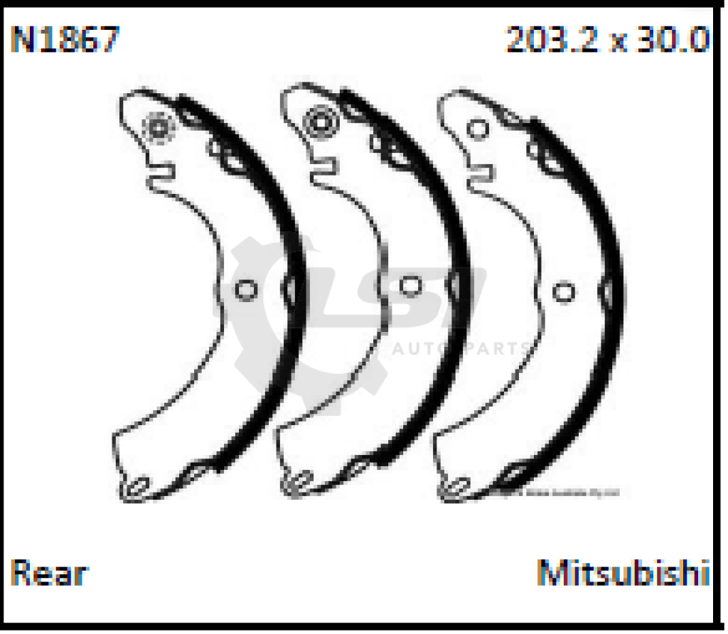 Horse Power Brake Shoes